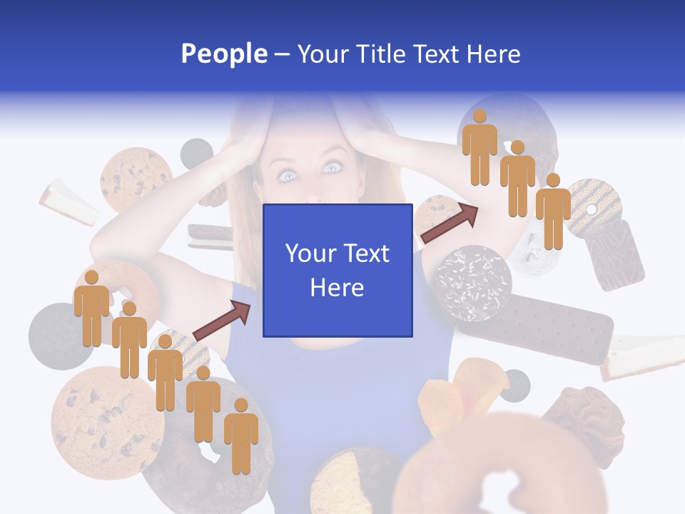 Thin Dieting Junk PowerPoint Template