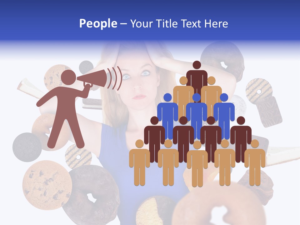 Thin Dieting Junk PowerPoint Template