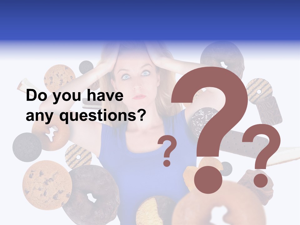 Thin Dieting Junk PowerPoint Template