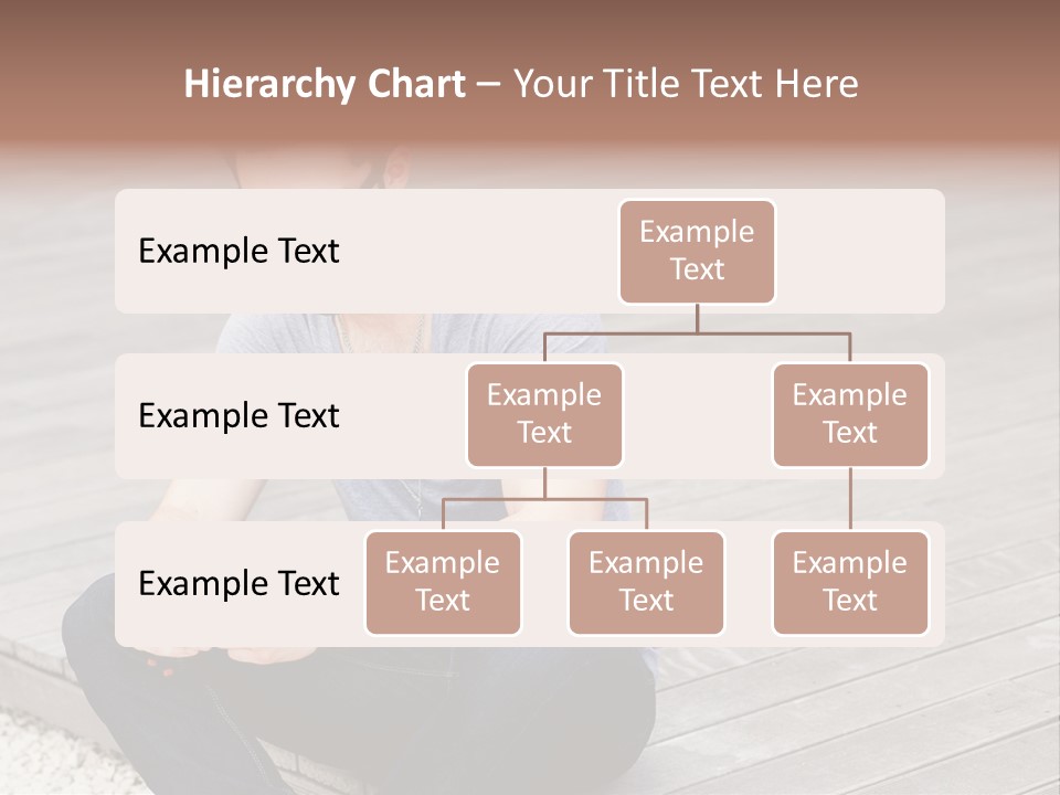 Posing Lifestyle Action PowerPoint Template