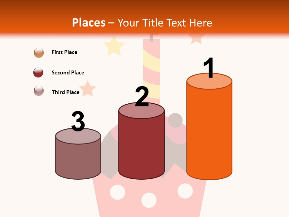 Announcement Baby Vintage PowerPoint Template