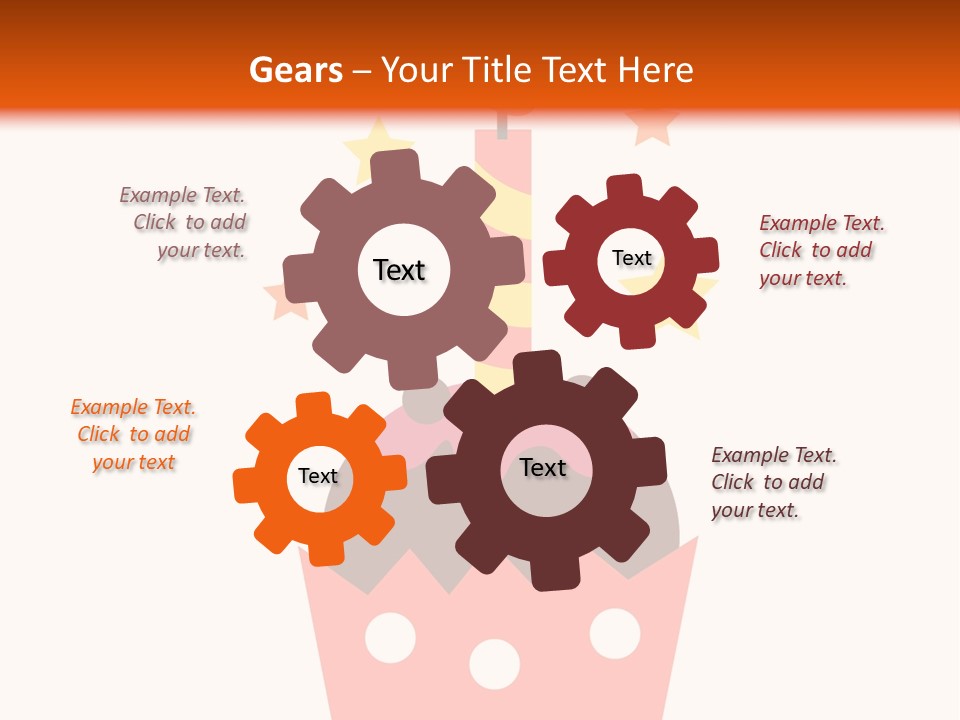 Announcement Baby Vintage PowerPoint Template