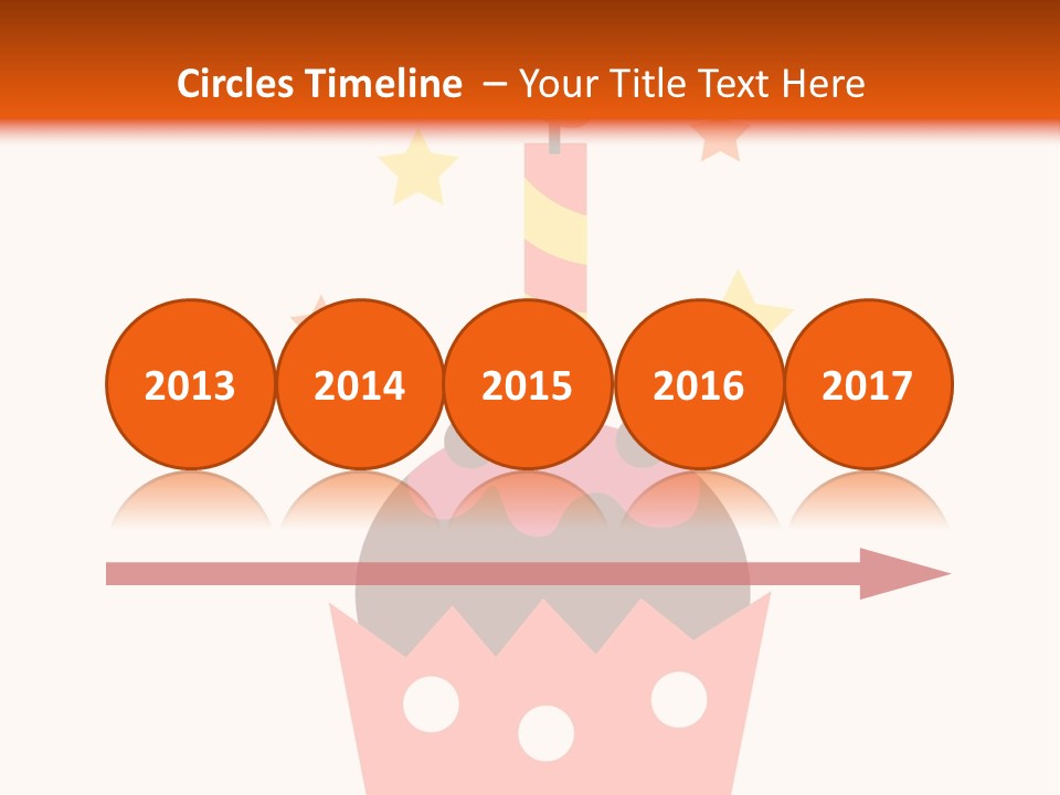 Announcement Baby Vintage PowerPoint Template