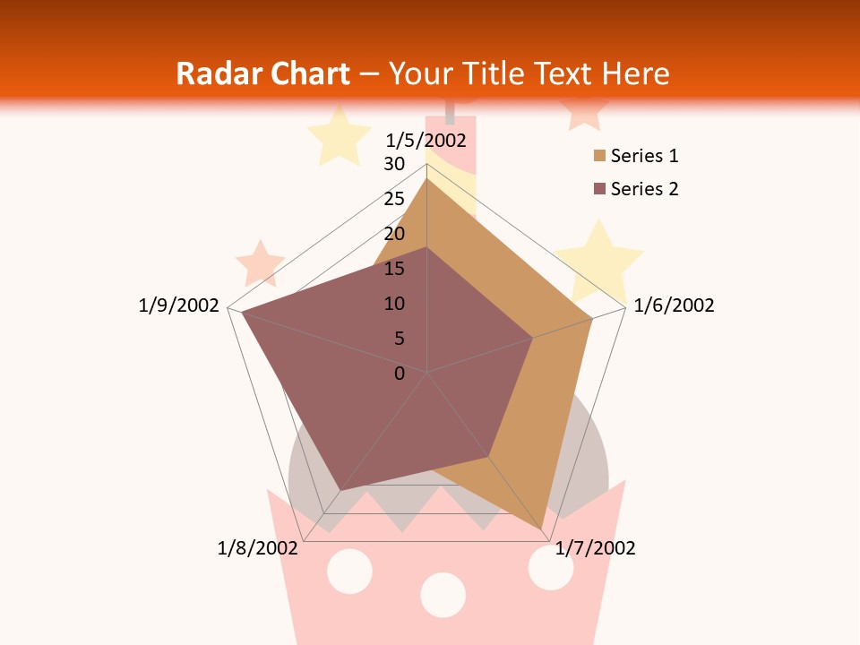 Announcement Baby Vintage PowerPoint Template