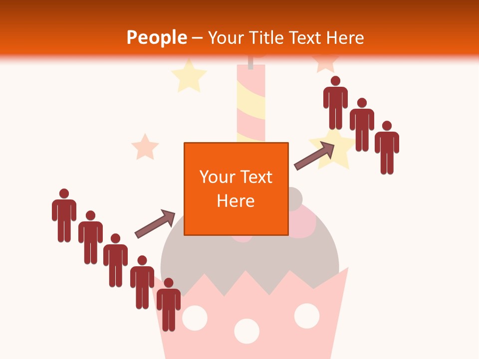 Announcement Baby Vintage PowerPoint Template