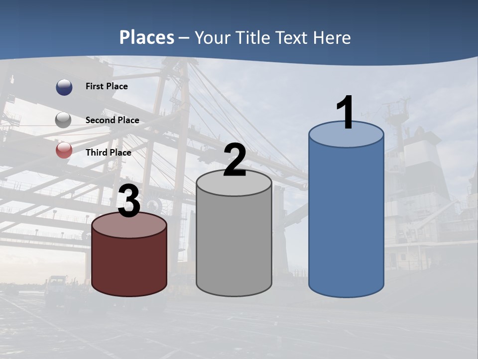 Modern Freight Export PowerPoint Template