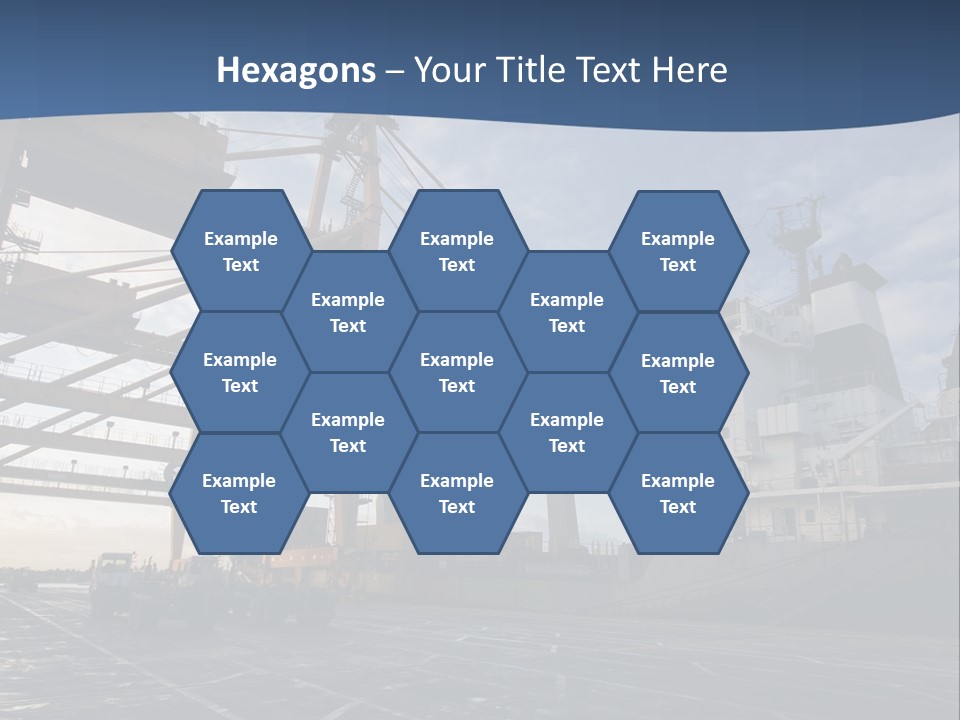 Modern Freight Export PowerPoint Template