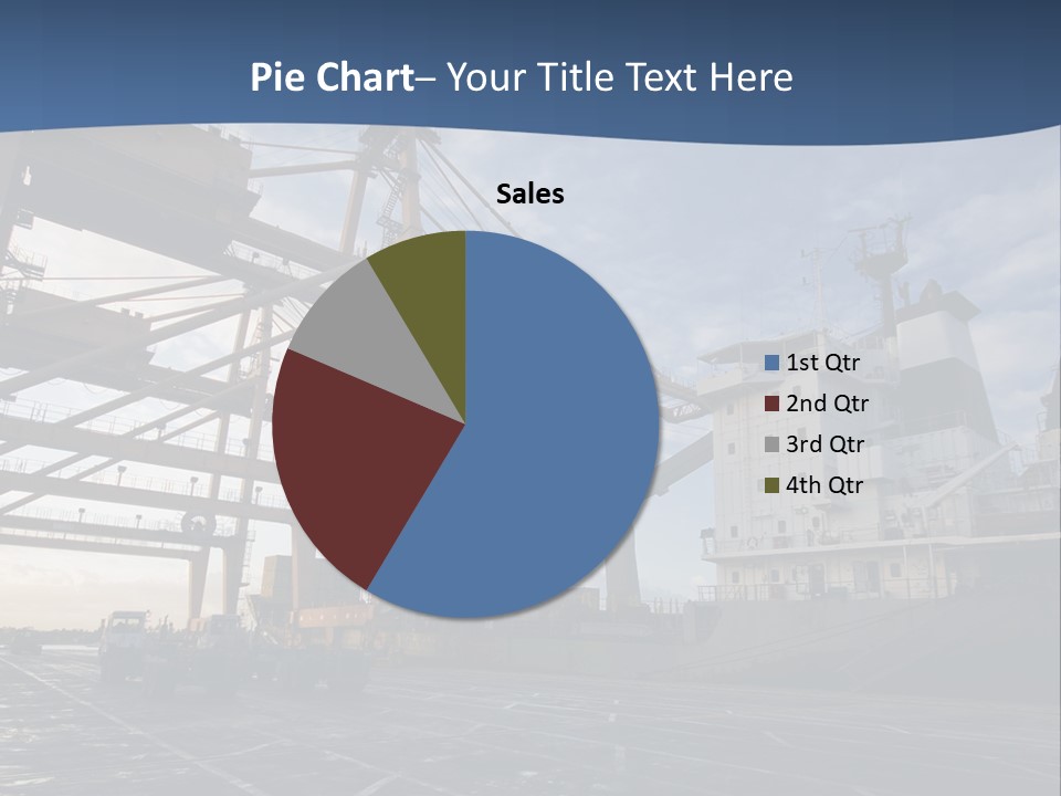 Modern Freight Export PowerPoint Template