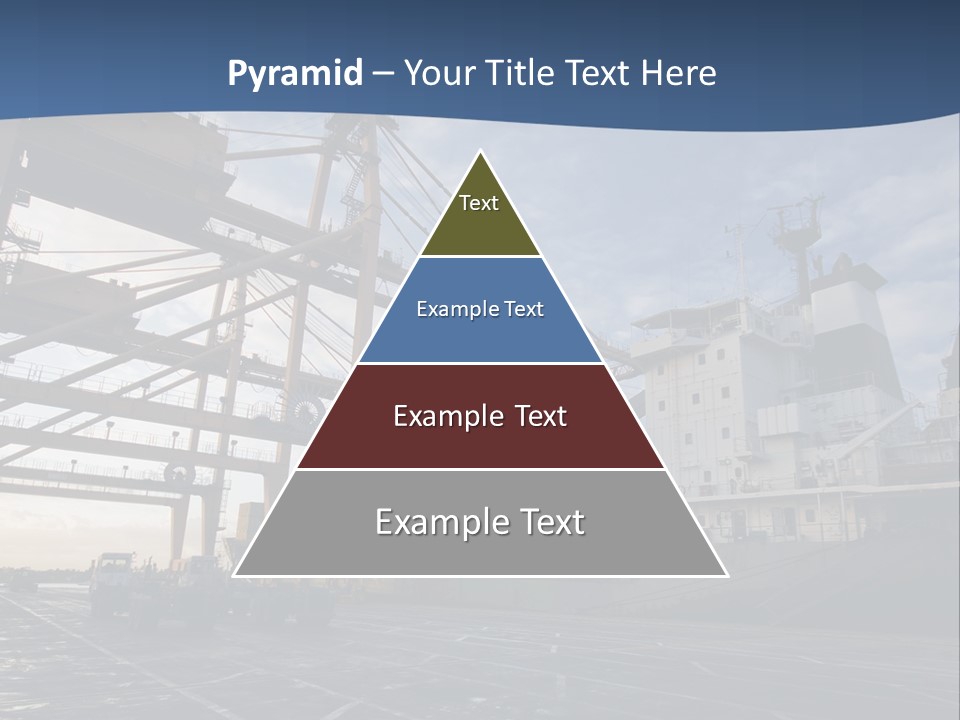 Modern Freight Export PowerPoint Template