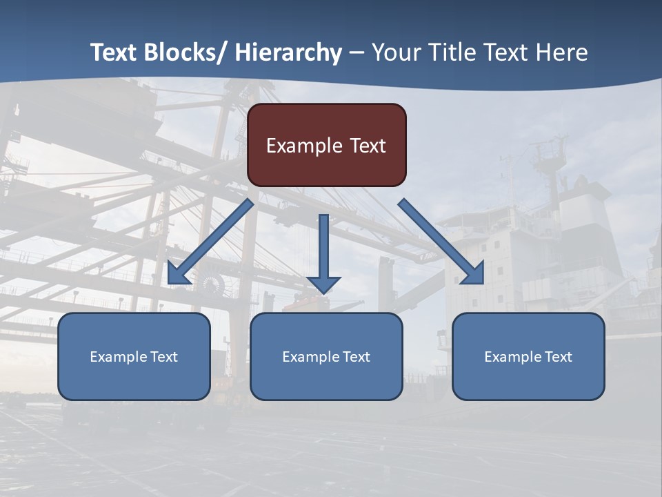 Modern Freight Export PowerPoint Template