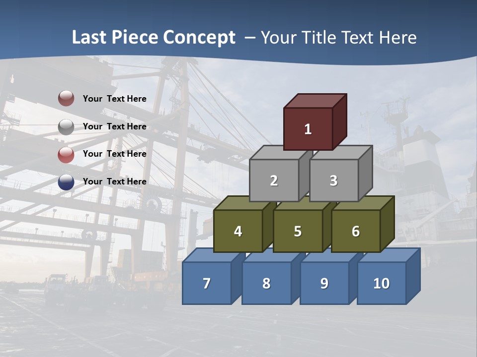 Modern Freight Export PowerPoint Template
