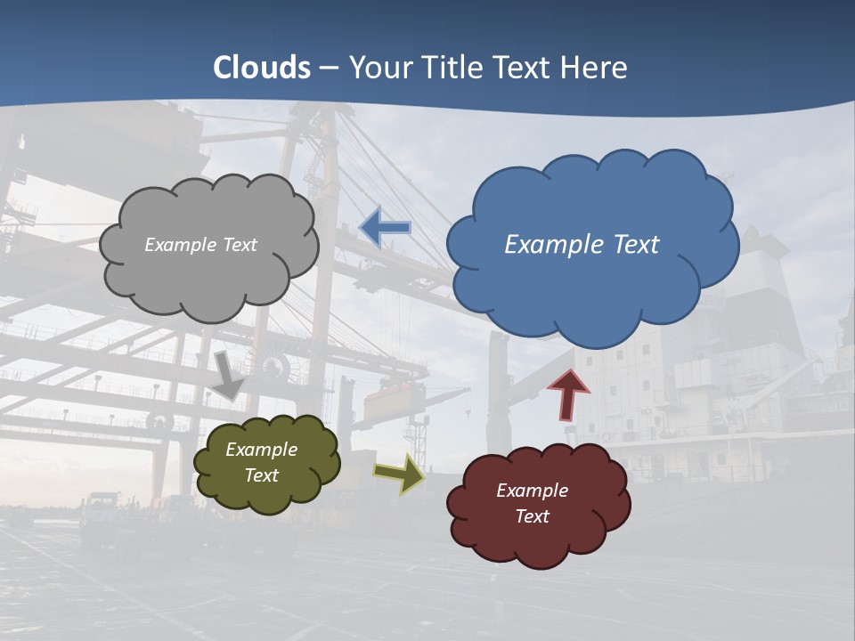 Modern Freight Export PowerPoint Template