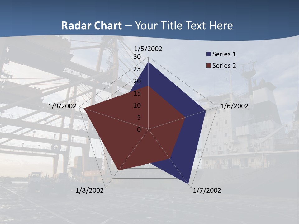 Modern Freight Export PowerPoint Template