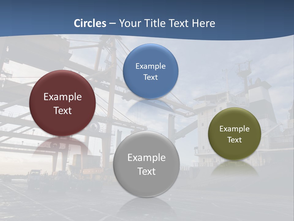 Modern Freight Export PowerPoint Template