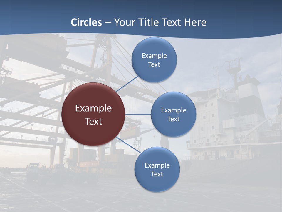 Modern Freight Export PowerPoint Template