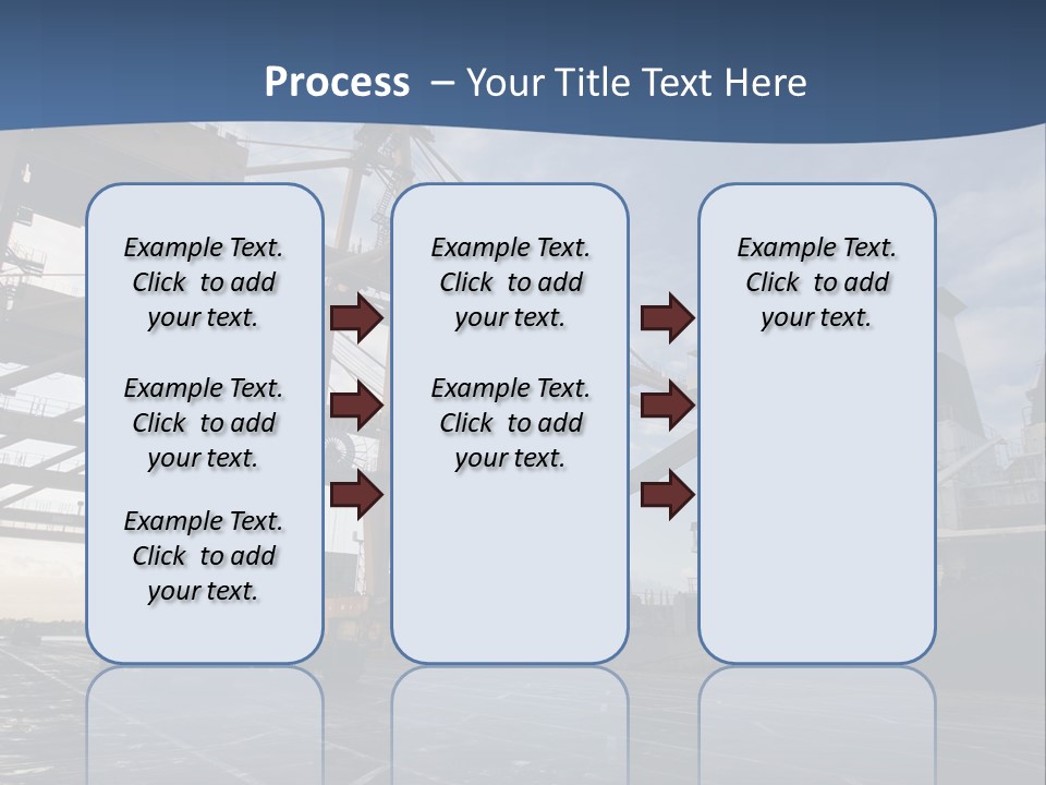 Modern Freight Export PowerPoint Template