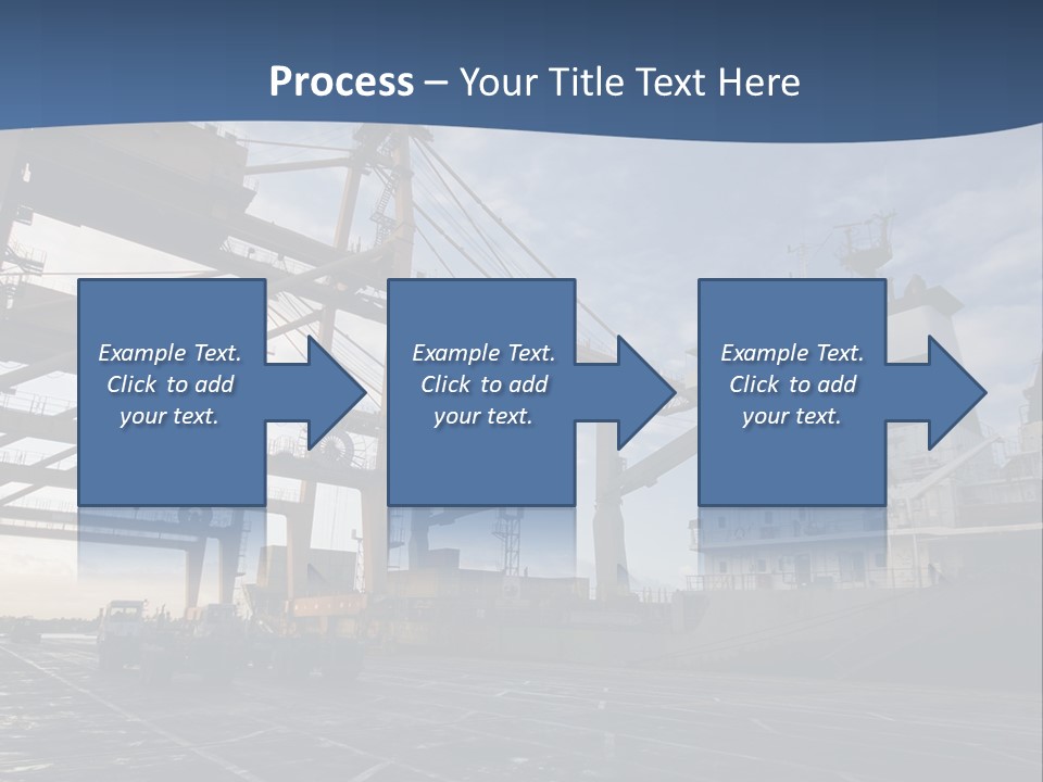 Modern Freight Export PowerPoint Template