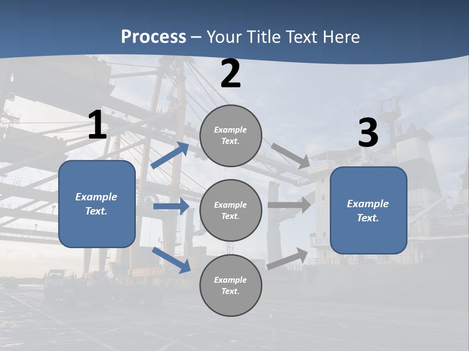 Modern Freight Export PowerPoint Template