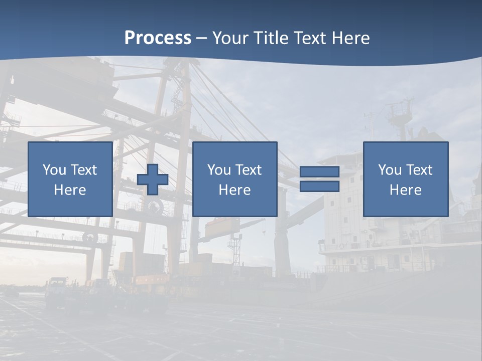 Modern Freight Export PowerPoint Template
