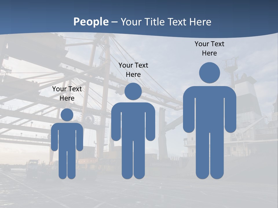 Modern Freight Export PowerPoint Template