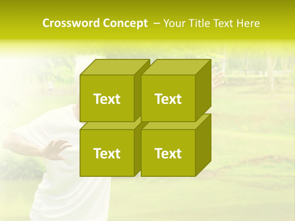 Old Retirement Portrait PowerPoint Template