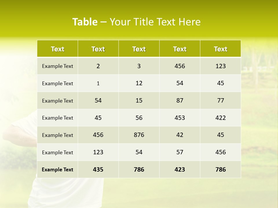 Old Retirement Portrait PowerPoint Template