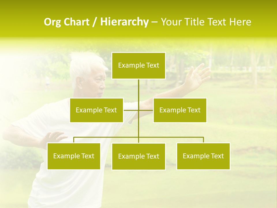 Old Retirement Portrait PowerPoint Template