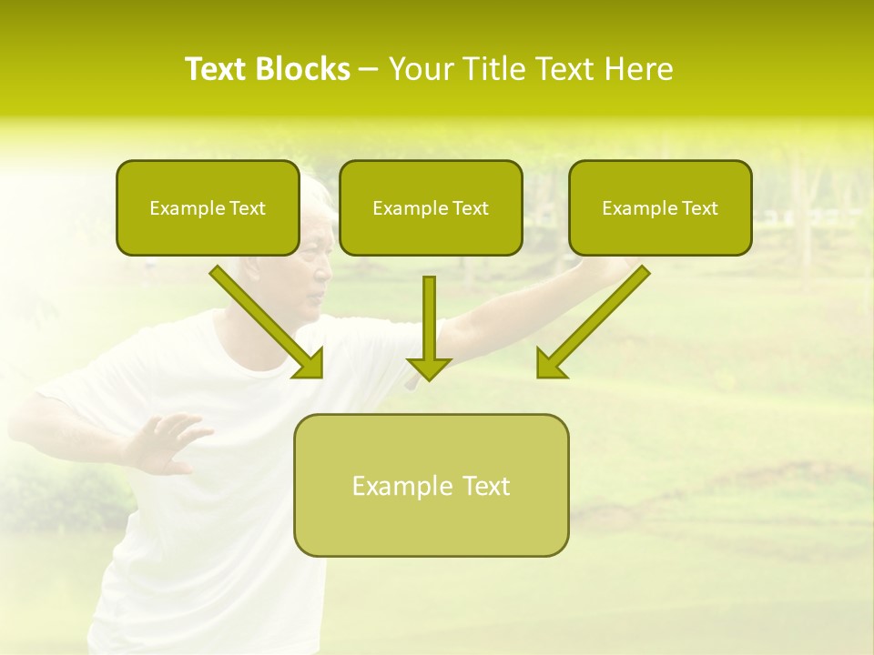 Old Retirement Portrait PowerPoint Template