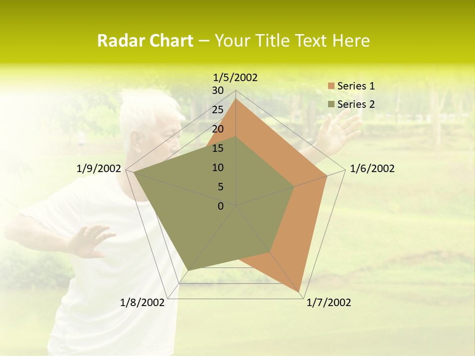Old Retirement Portrait PowerPoint Template