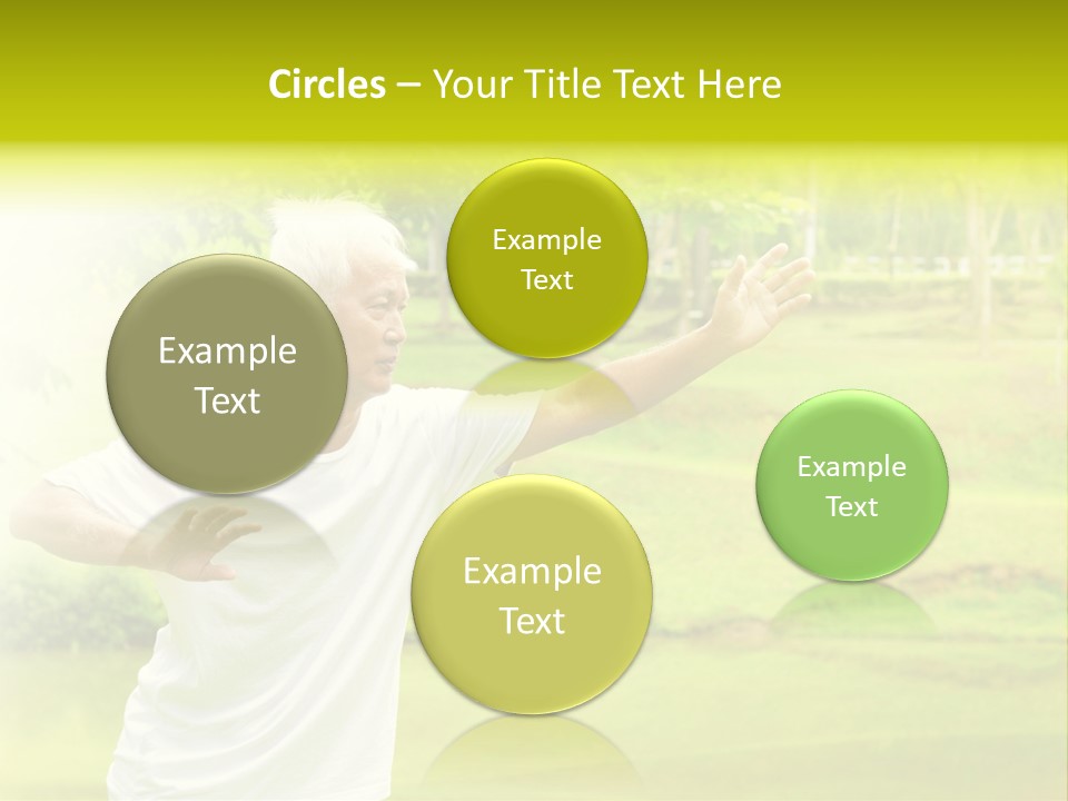 Old Retirement Portrait PowerPoint Template