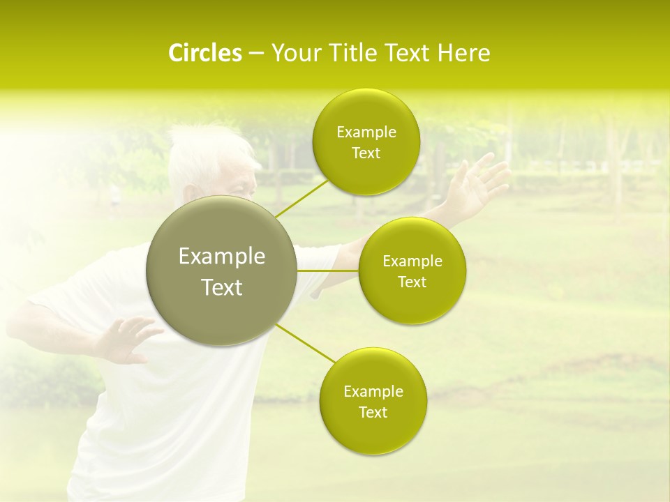 Old Retirement Portrait PowerPoint Template