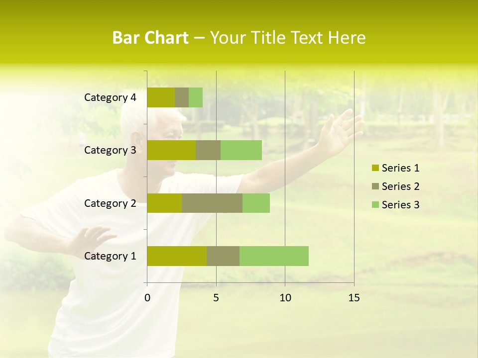 Old Retirement Portrait PowerPoint Template