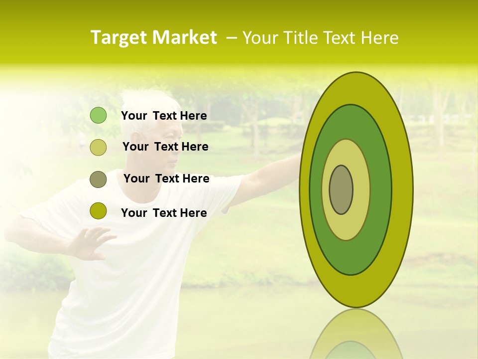 Old Retirement Portrait PowerPoint Template