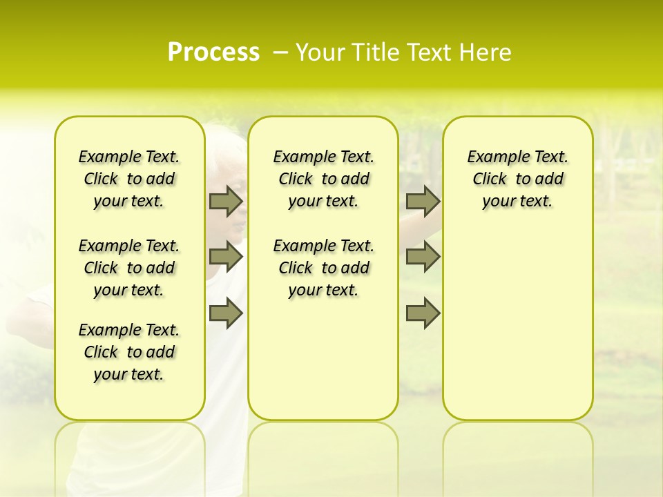 Old Retirement Portrait PowerPoint Template