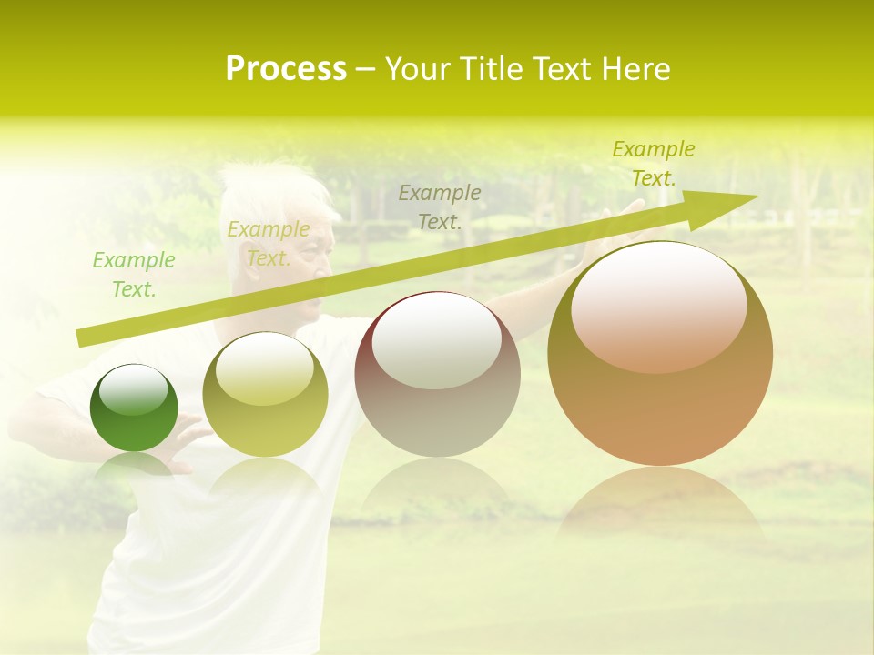 Old Retirement Portrait PowerPoint Template