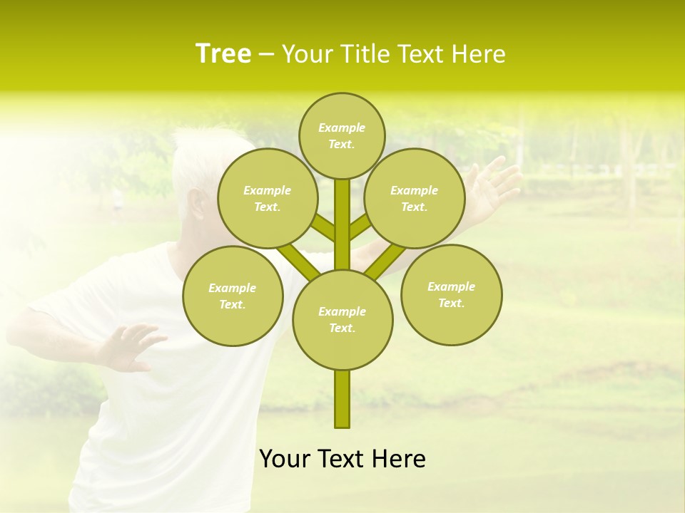 Old Retirement Portrait PowerPoint Template