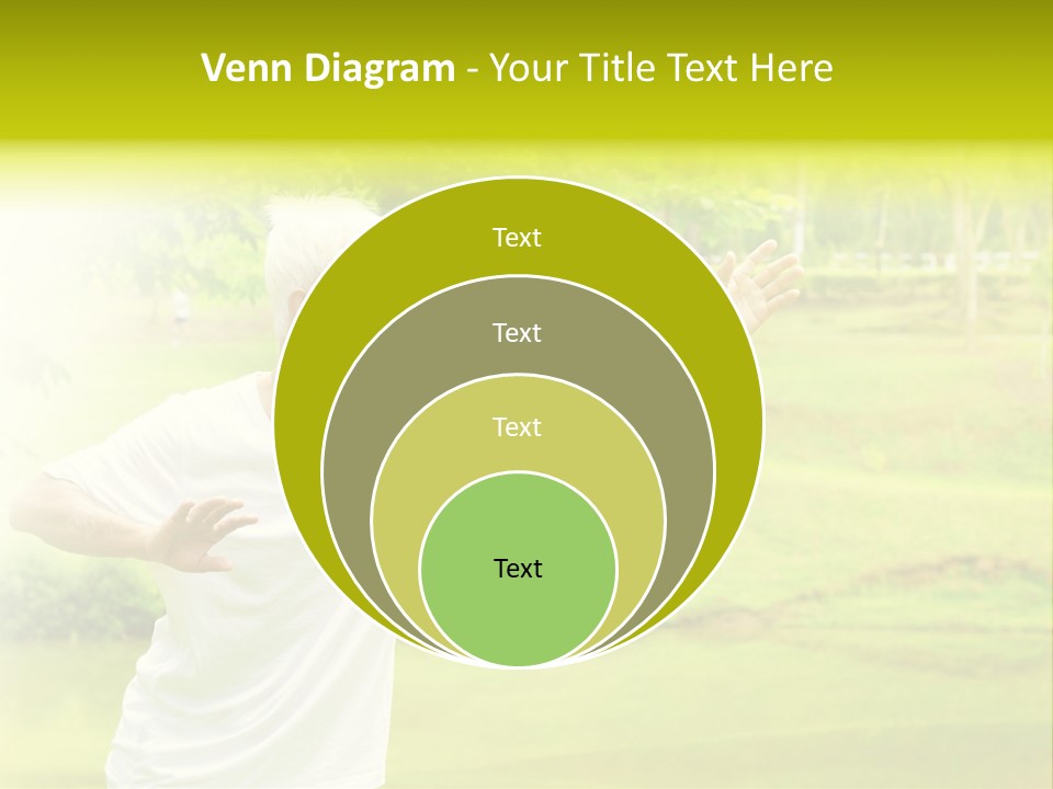 Old Retirement Portrait PowerPoint Template