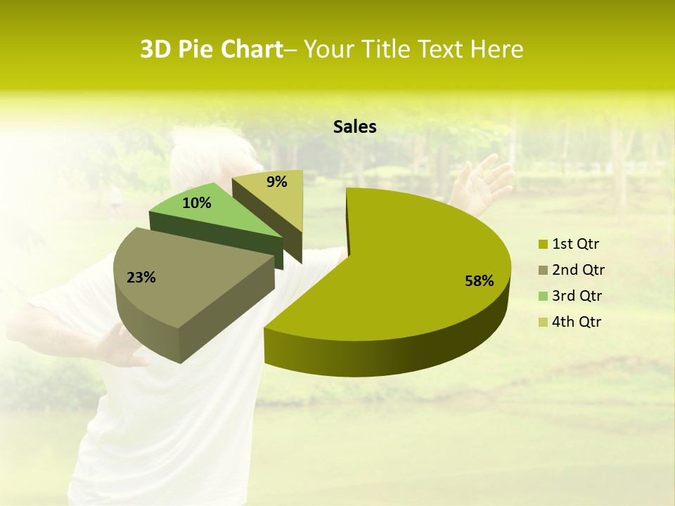 Old Retirement Portrait PowerPoint Template
