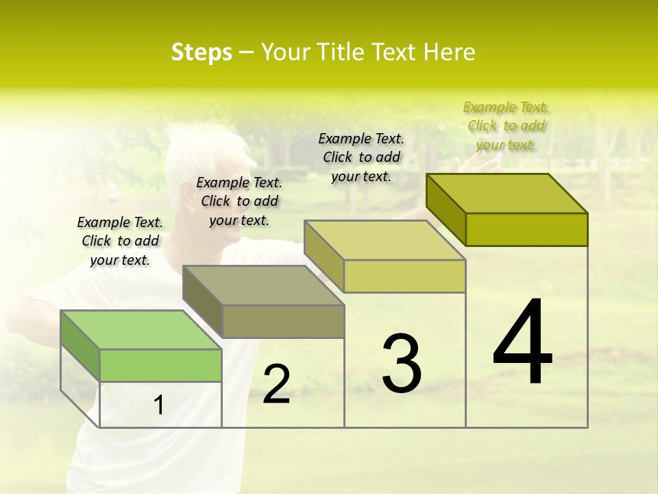 Old Retirement Portrait PowerPoint Template