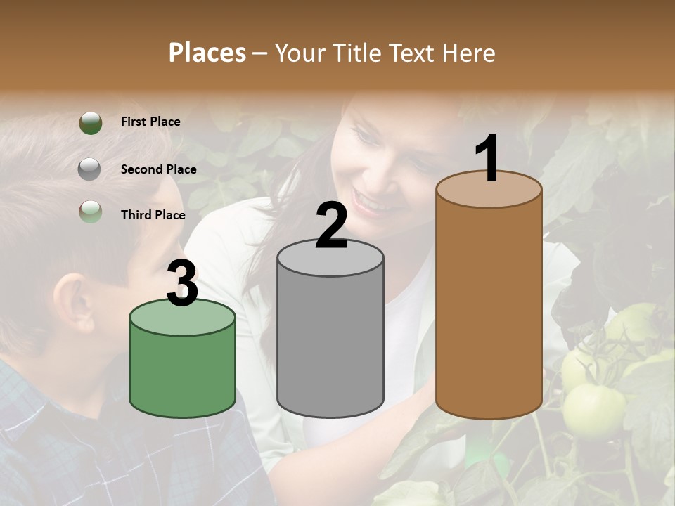 Agriculture Caucasian Portrait PowerPoint Template