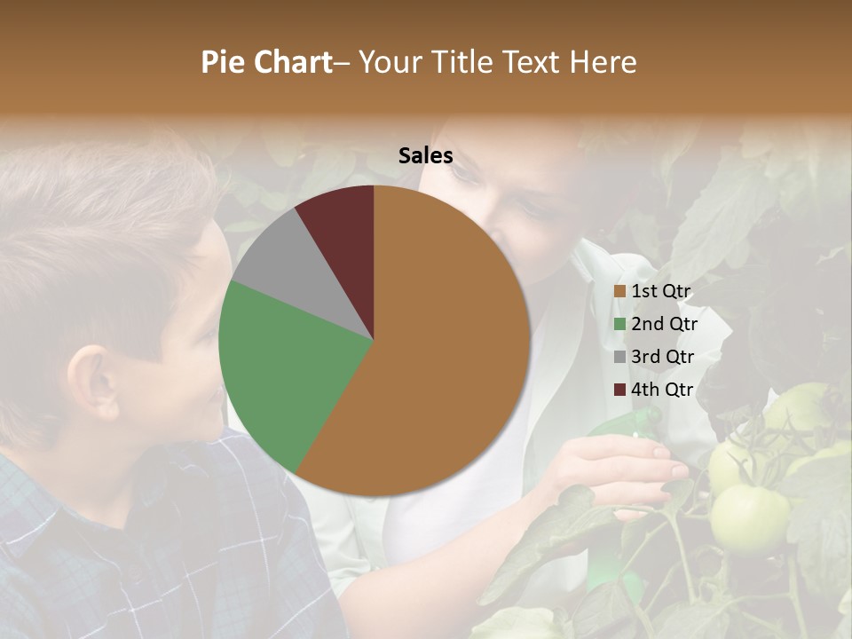 Agriculture Caucasian Portrait PowerPoint Template