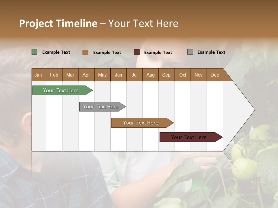 Agriculture Caucasian Portrait PowerPoint Template