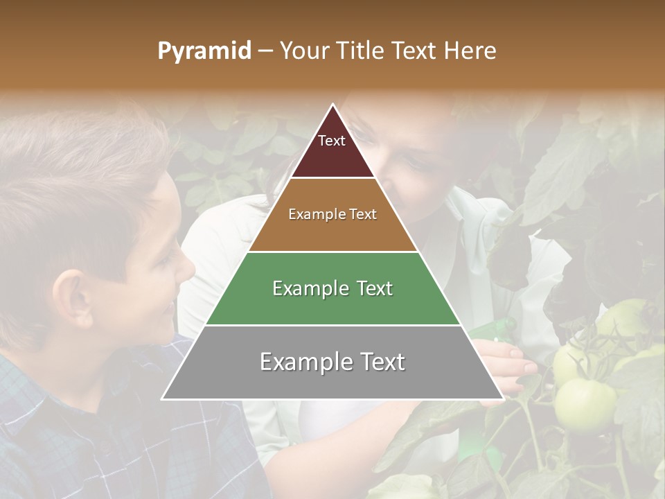 Agriculture Caucasian Portrait PowerPoint Template