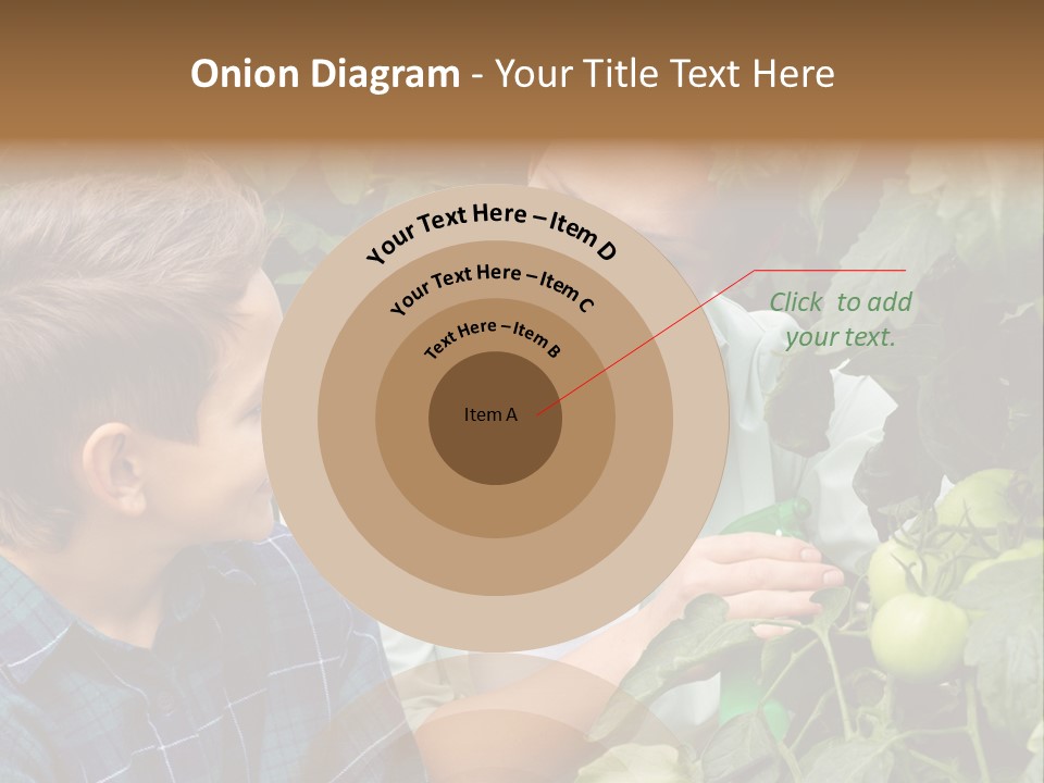 Agriculture Caucasian Portrait PowerPoint Template