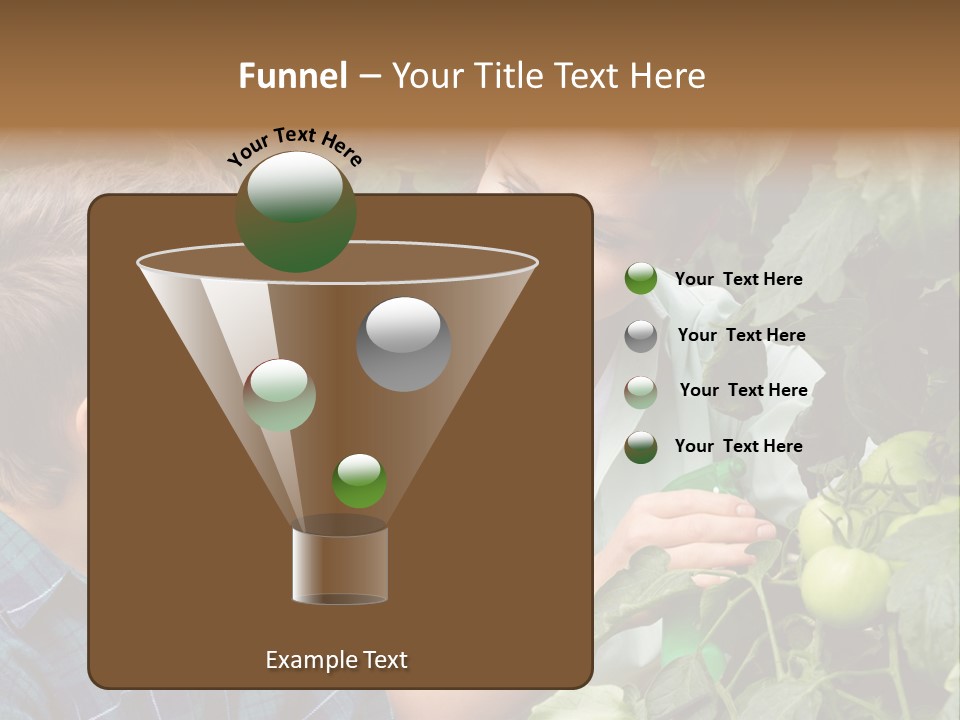 Agriculture Caucasian Portrait PowerPoint Template