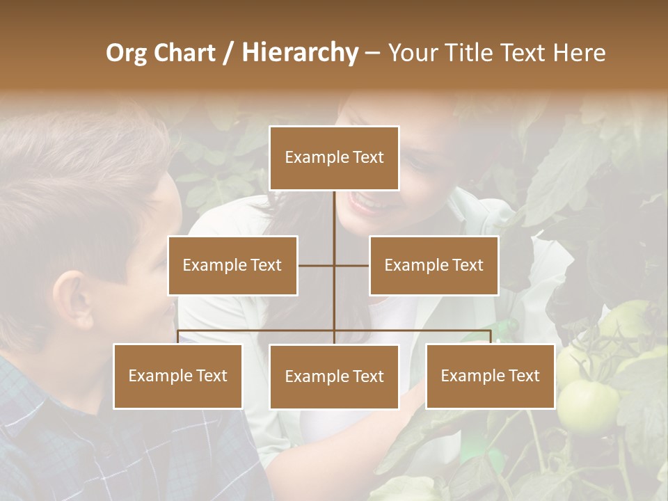 Agriculture Caucasian Portrait PowerPoint Template