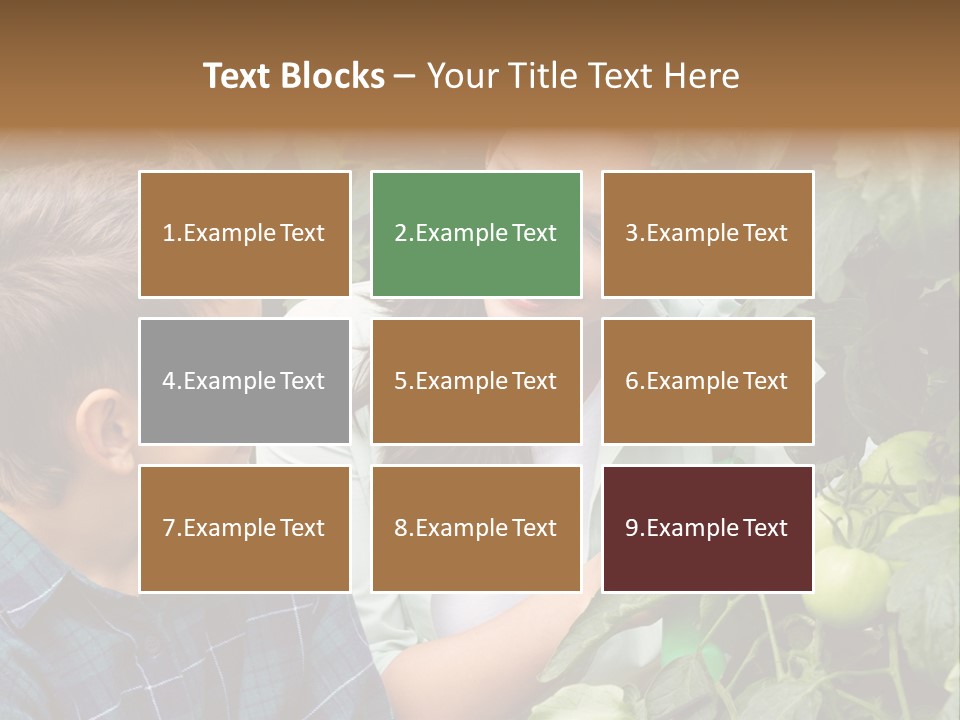 Agriculture Caucasian Portrait PowerPoint Template