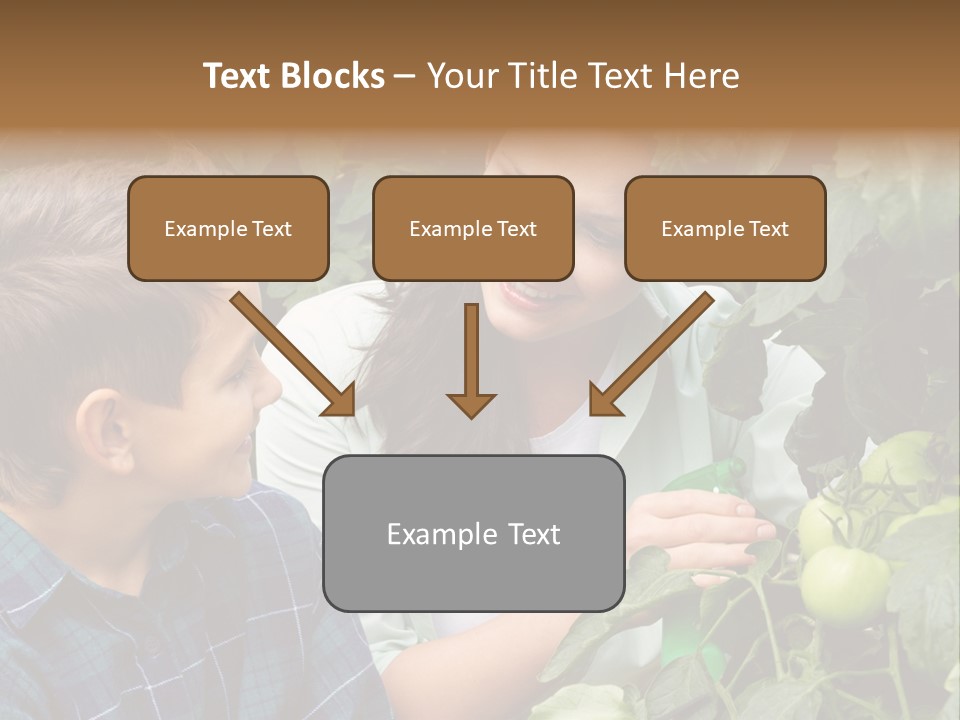Agriculture Caucasian Portrait PowerPoint Template