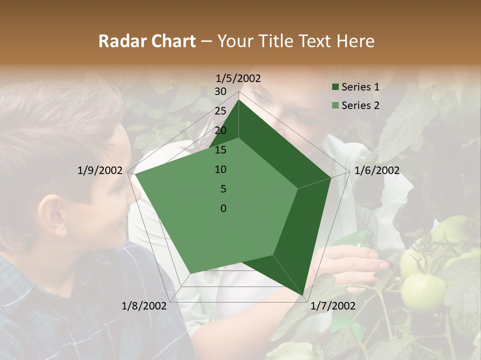 Agriculture Caucasian Portrait PowerPoint Template