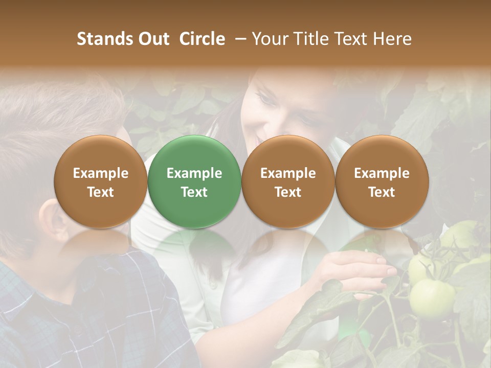 Agriculture Caucasian Portrait PowerPoint Template